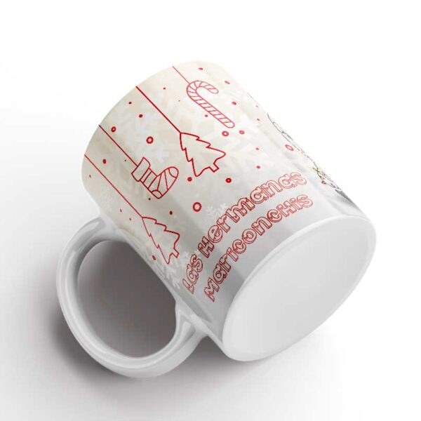 Taza Personalizada - Especial Navidad Mariconchis con traje - Imagen 2