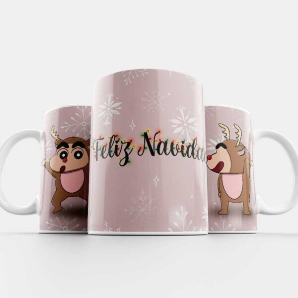 Taza edición Navidad - Shin Chan - Imagen 4