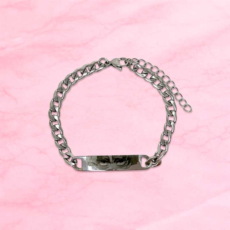 Esclava Personalizada con cadena cubana - Fotograbado - Imagen 2